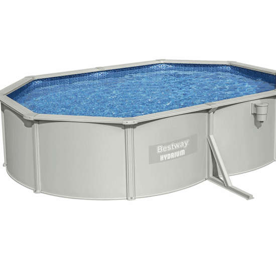 Bestway Hydrium - 5.00m x 3.60m x 1.20m Oval Pool Set- 16,296L - with Sand Filter