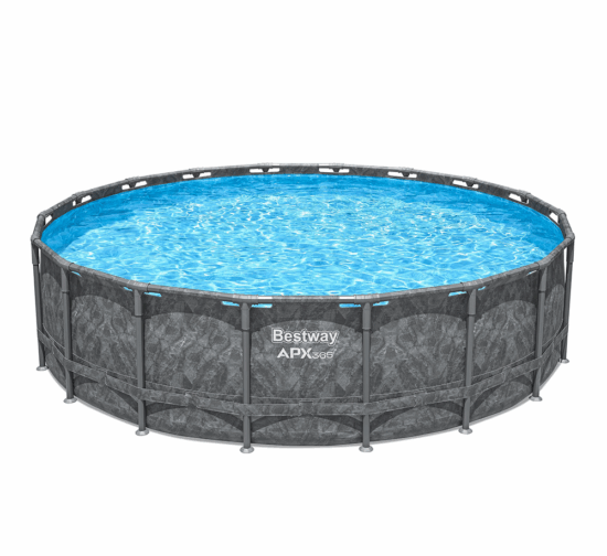Bestway 5.49m x 1.32m APX365 Round Pool Set - with Sand Filter - 26,000L
